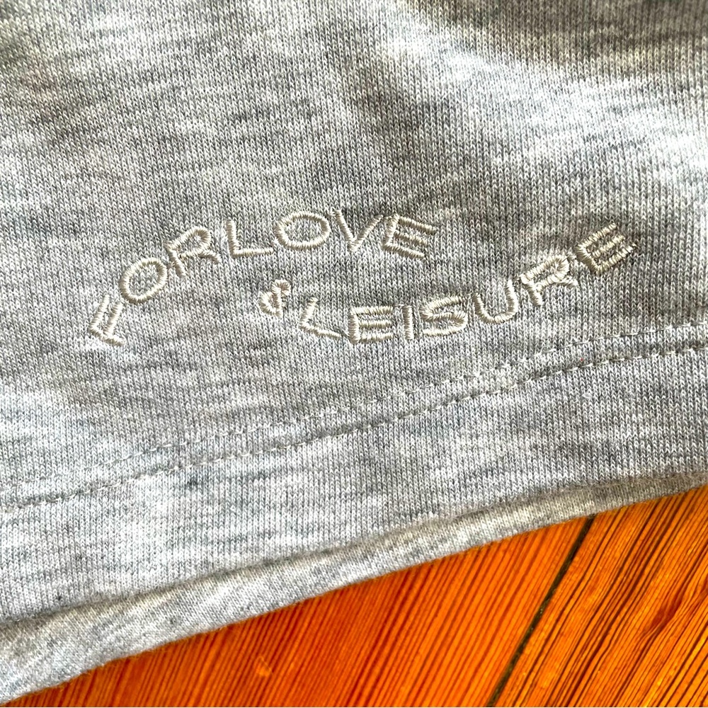 NWT Shorts For Love and Lemons Grey Loungewear Sweatshorts pants